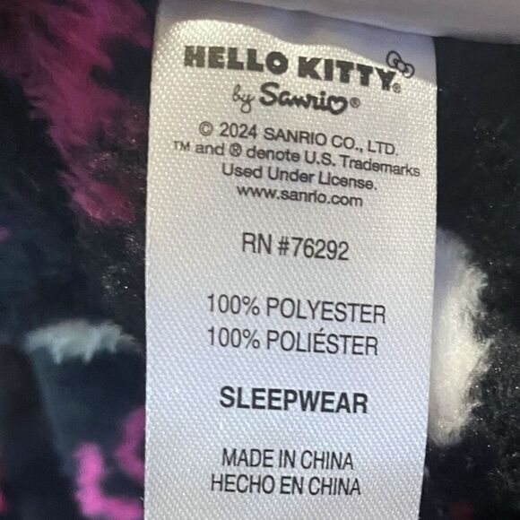 Hello Kitty “Heart Suckers” Fuzzy Soft Touch Pajama Pants Womens size X-Large - Picture 10 of 11